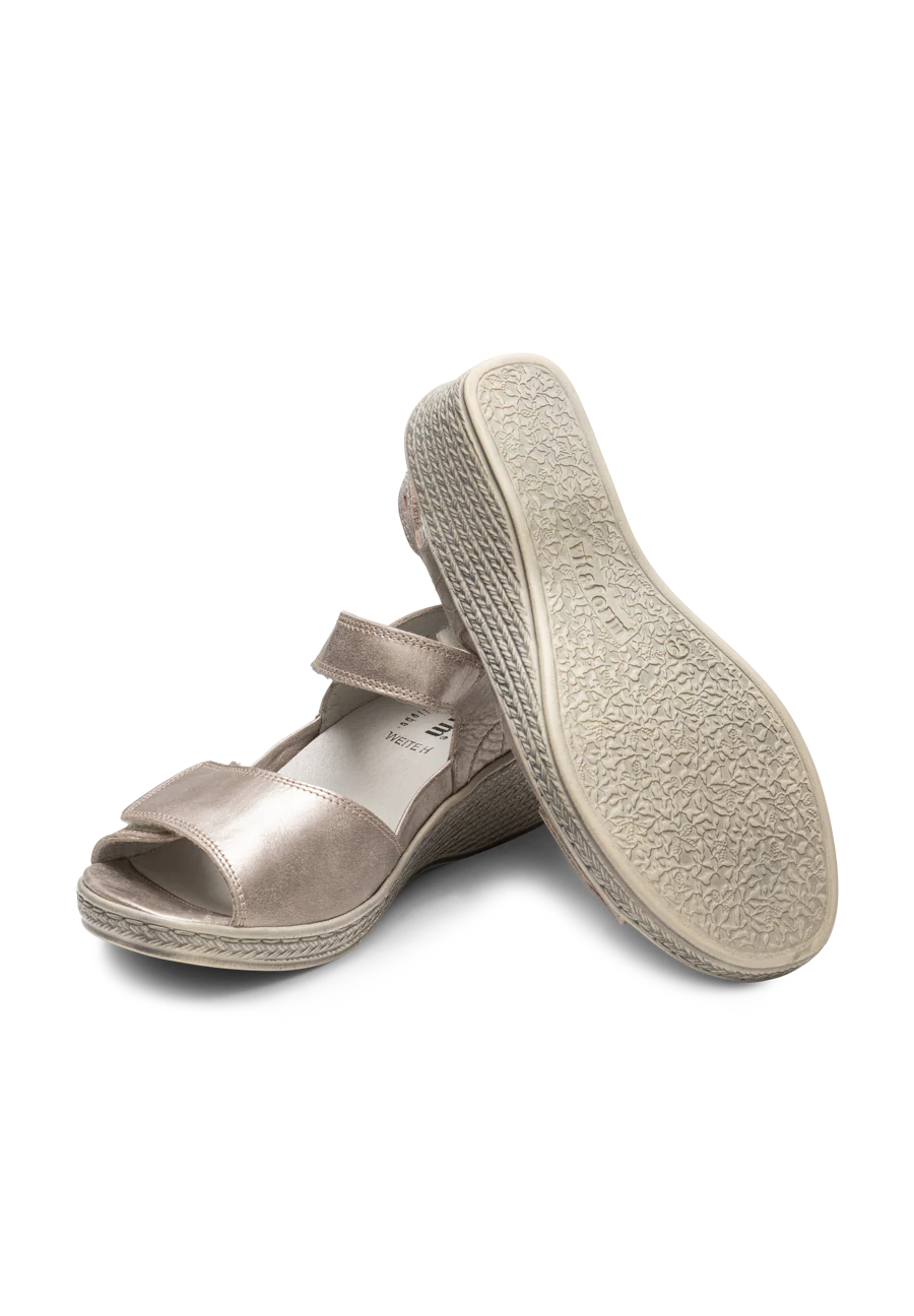 beeindruckende Sandalette Nubukleder - Image 4