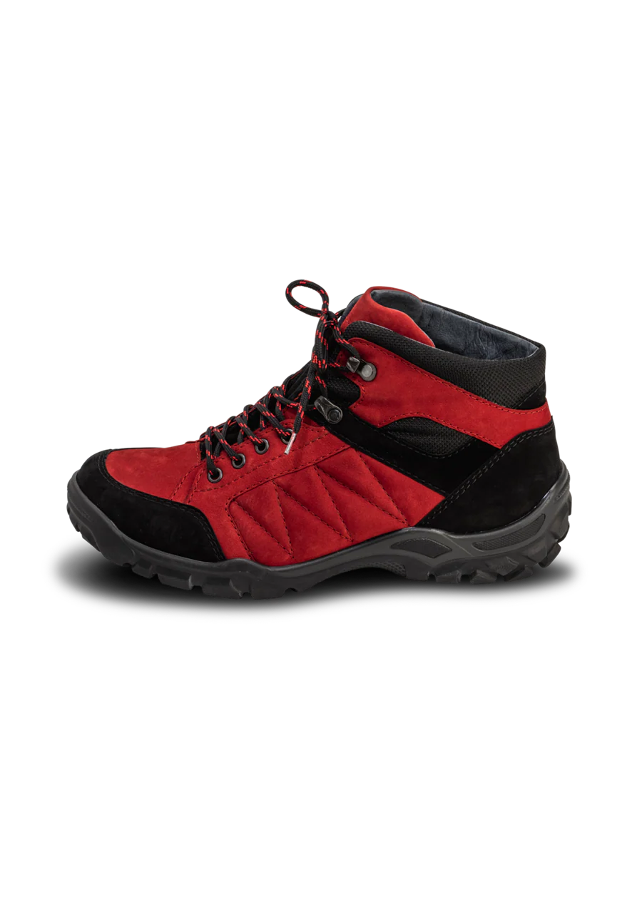 bequeme Trekkingstiefelette Nubukleder - Image 5