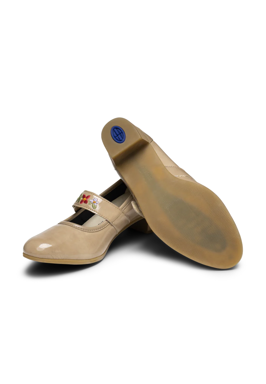 bezaubernder Mary-Jane Pumps Leder/Stretch - Image 4