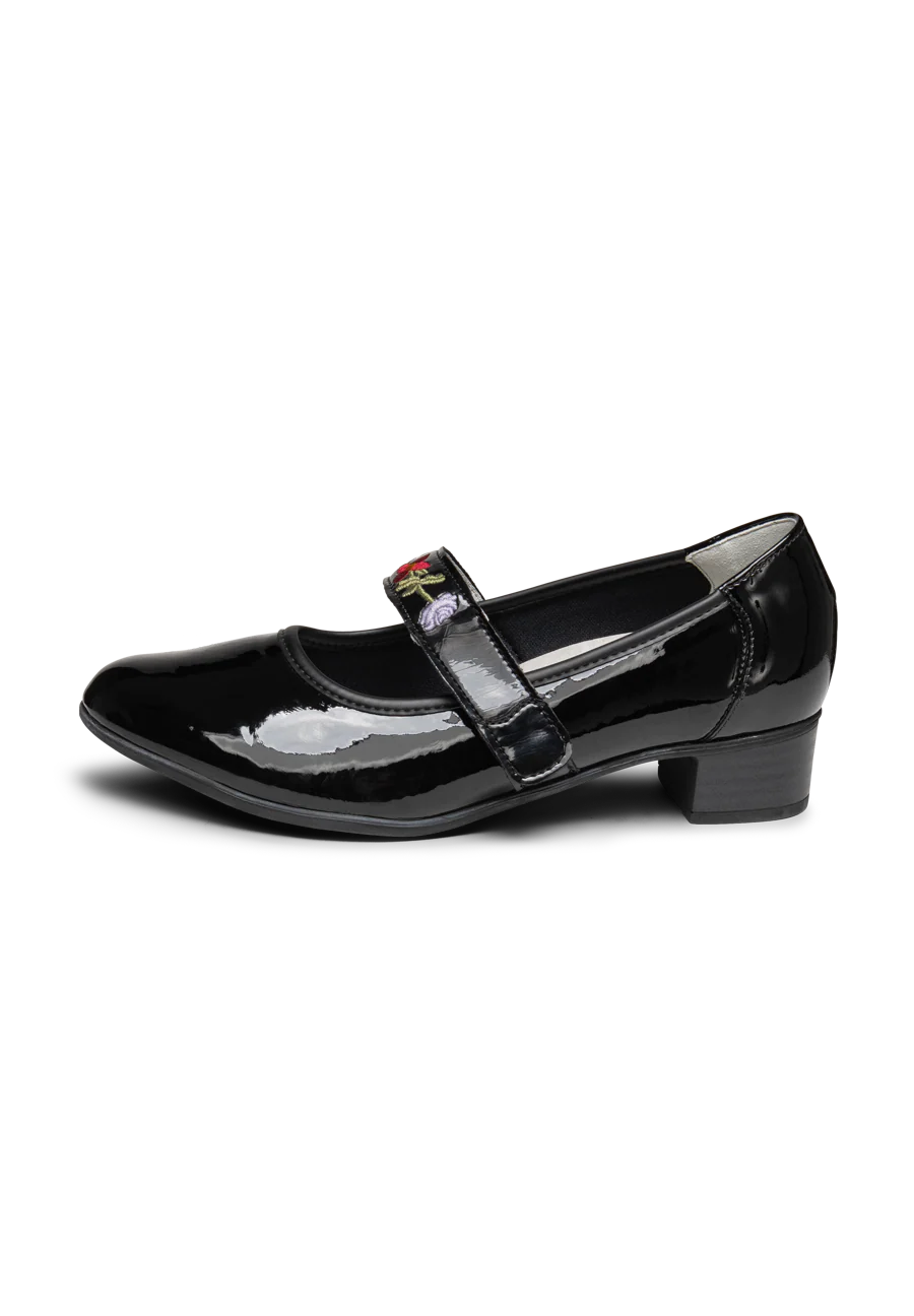 bezaubernder Mary-Jane Pumps Leder/Stretch - Image 5