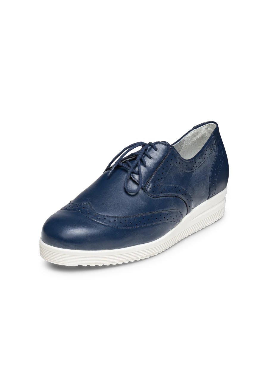 budapester Halbschuh Leder/Stretch - Image 7