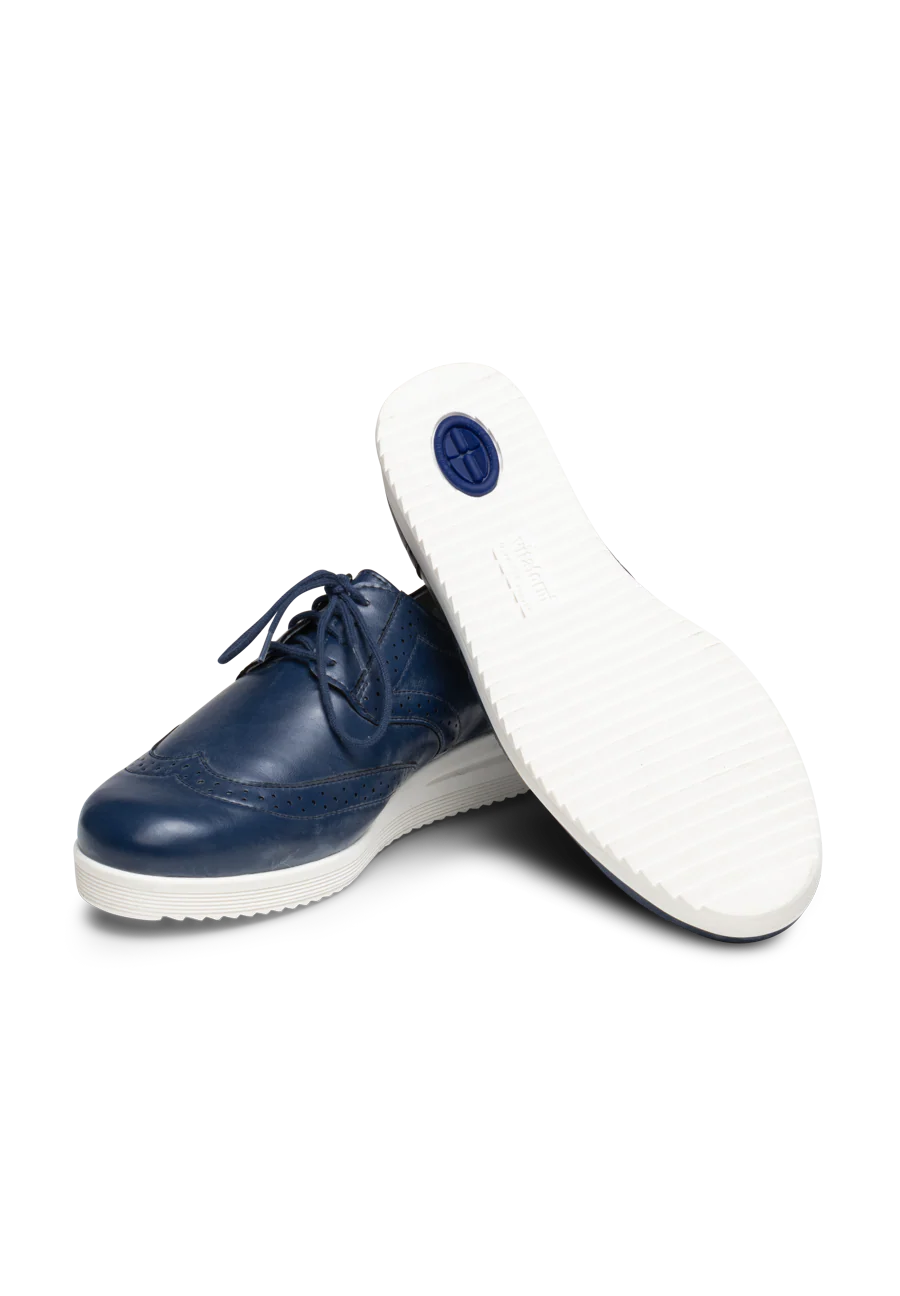 budapester Halbschuh Leder/Stretch - Image 8