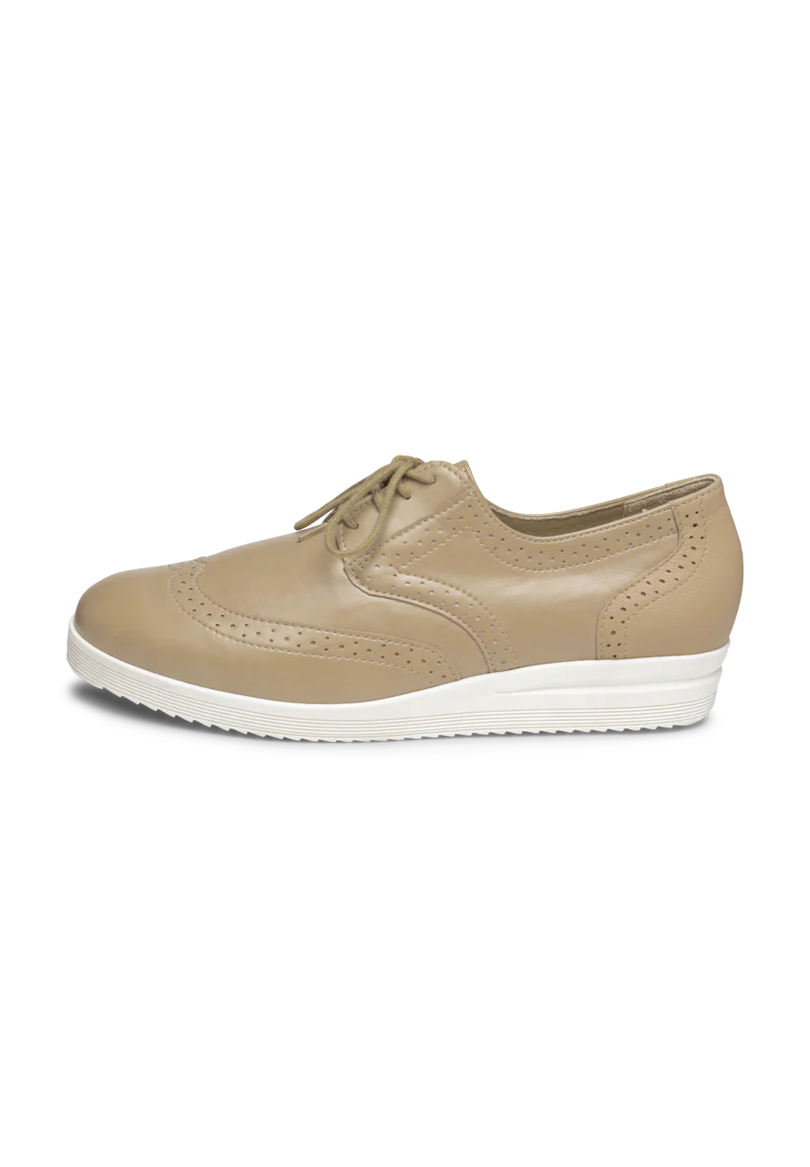 budapester Halbschuh Leder/Stretch - Image 9