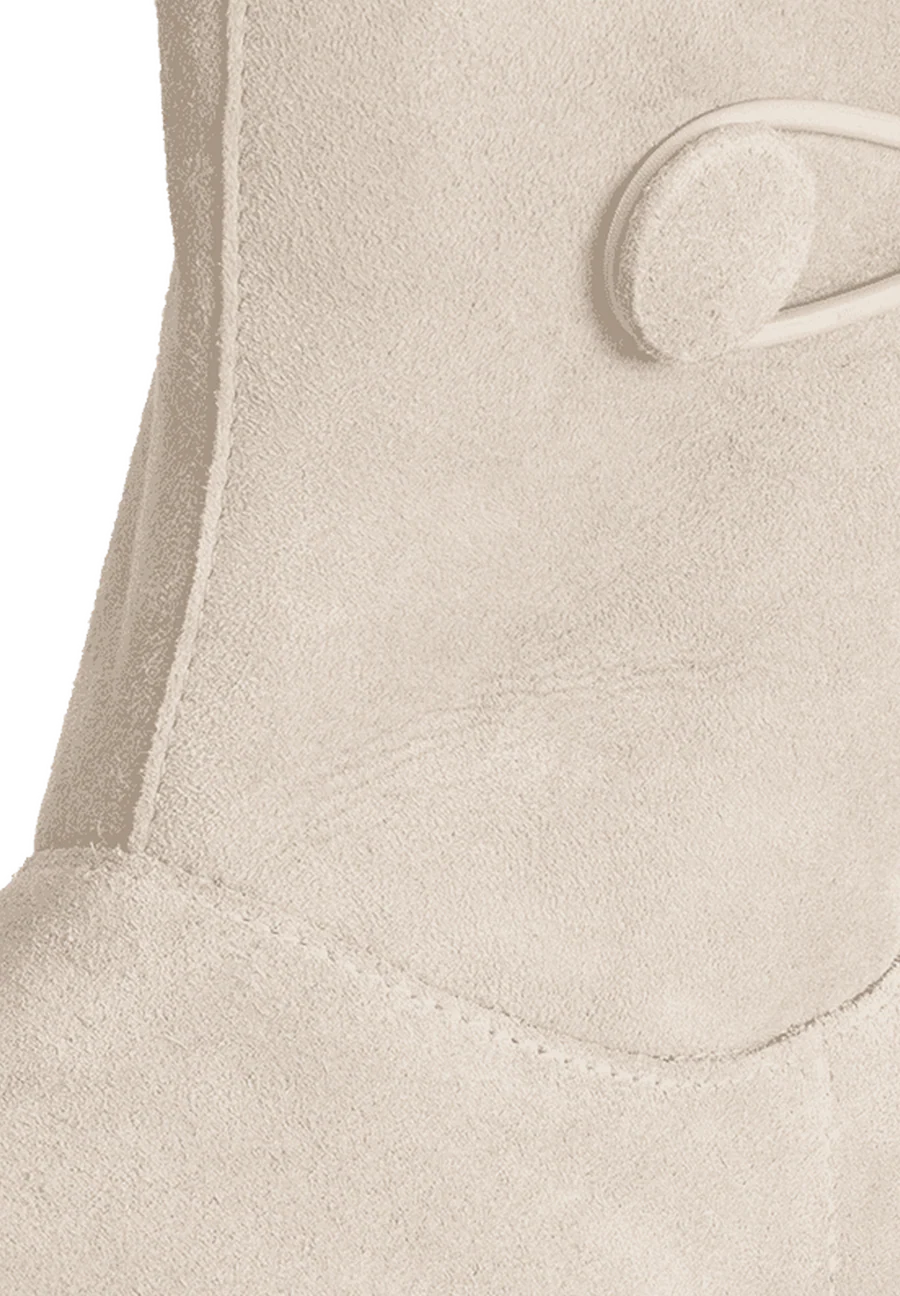 flauschig-wärmender Lammfellstiefel Veloursleder - Image 5