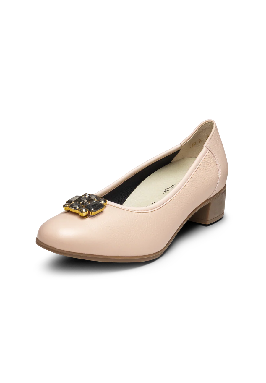 glamouröser Pumps Hirschleder - Image 3
