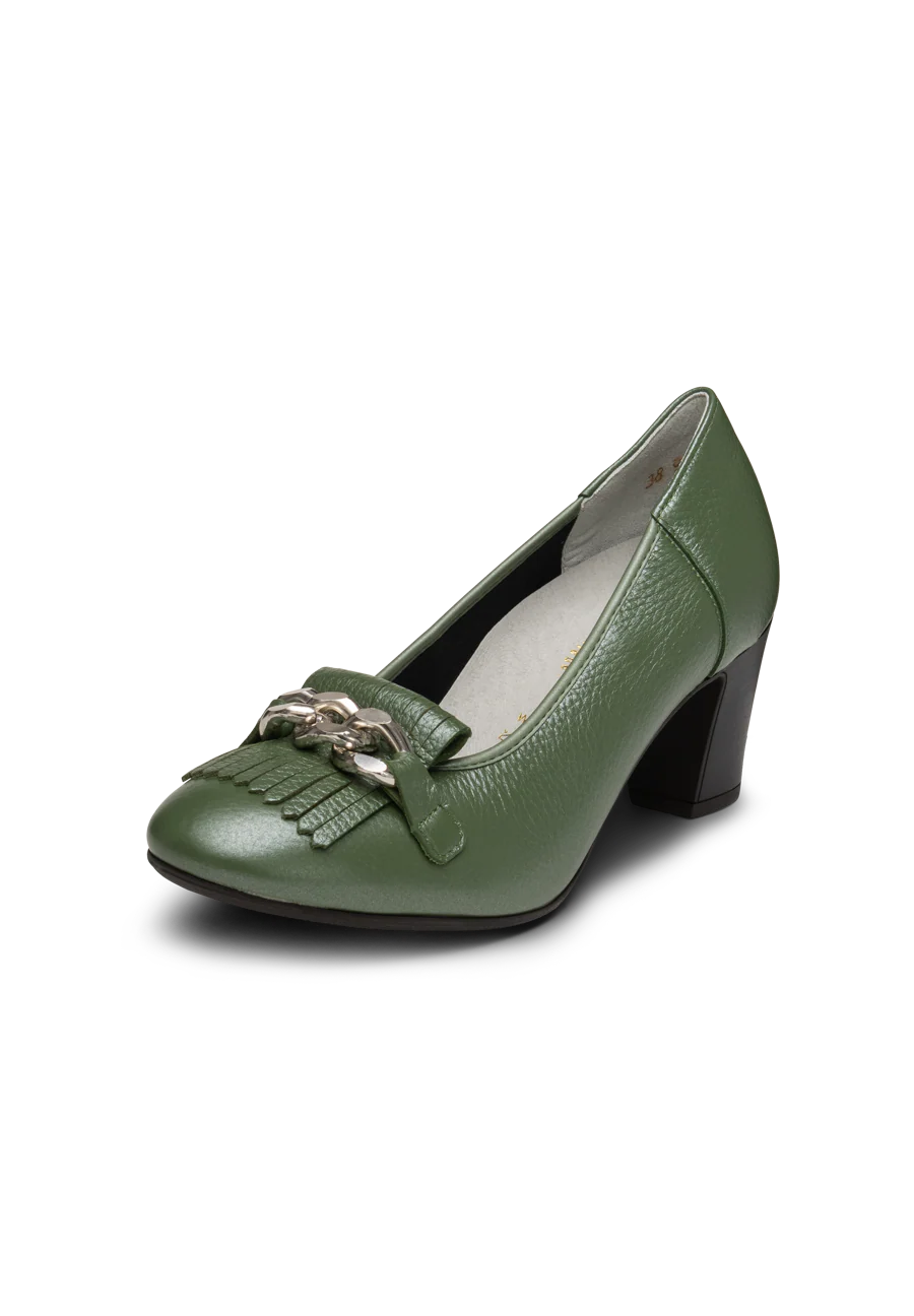 hervorstechender Pumps Hirschleder - Image 3