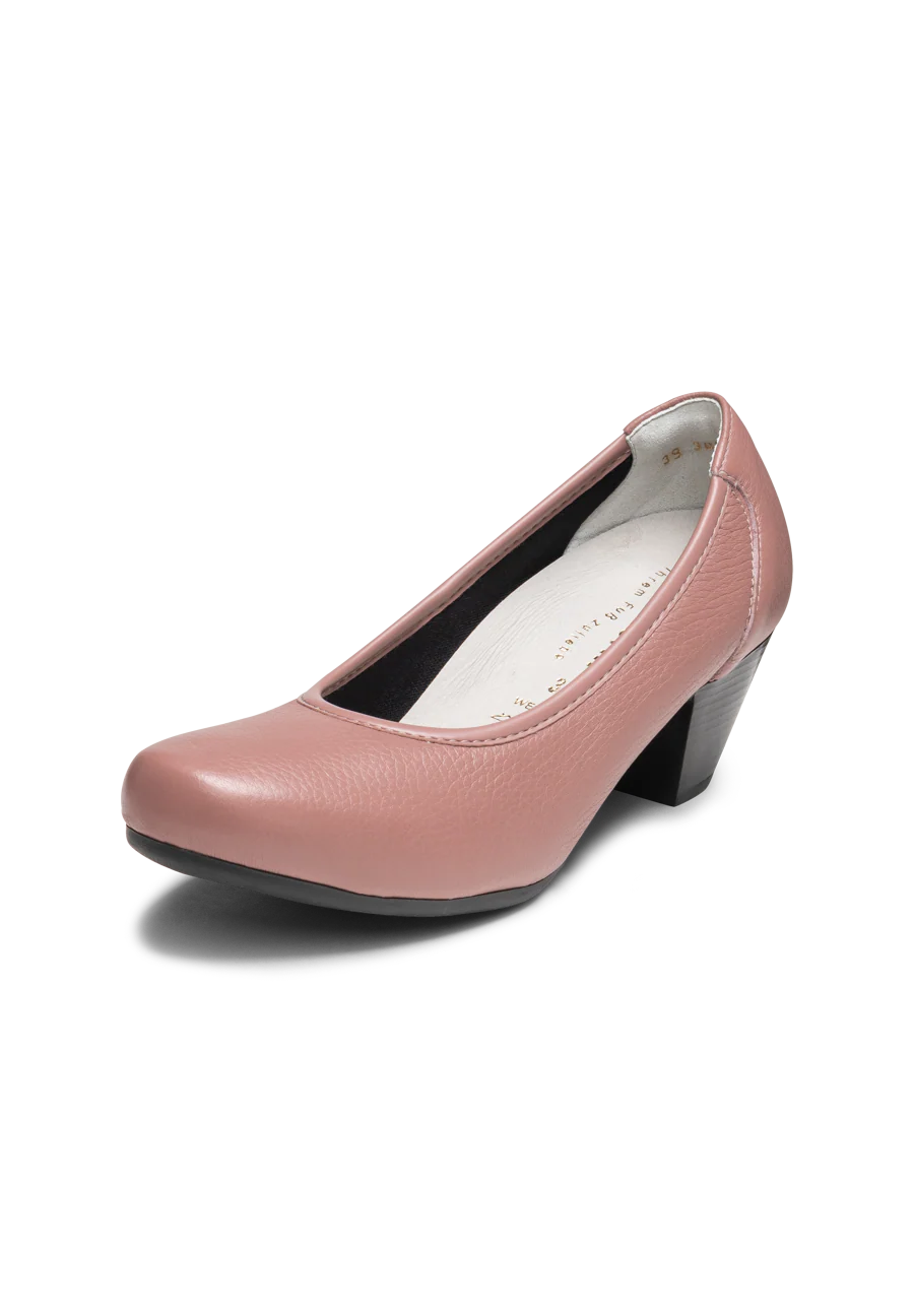 klassischer Pumps Hirschleder - Image 3