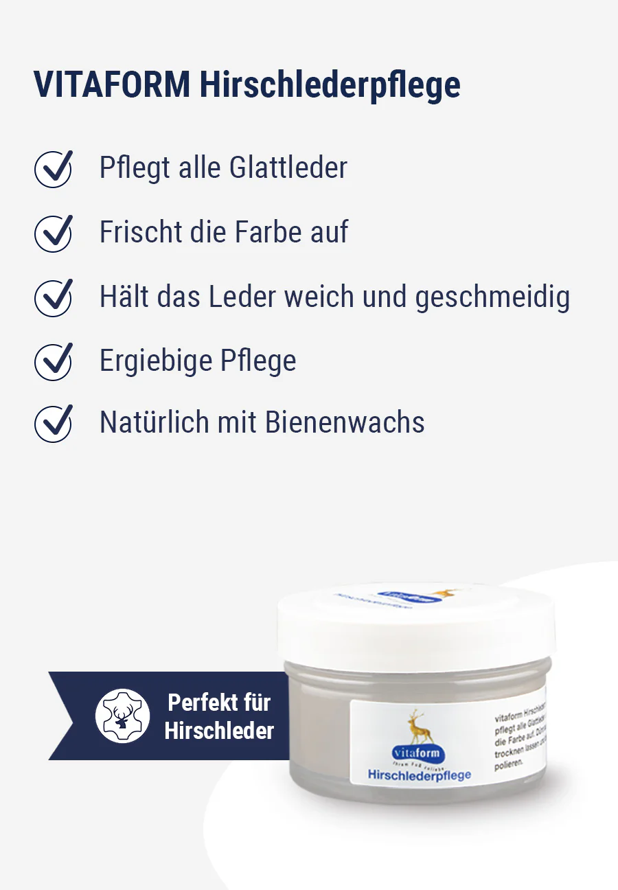 pflegende & farbauffrischende Hirschlederpflege 50 ml - Image 7