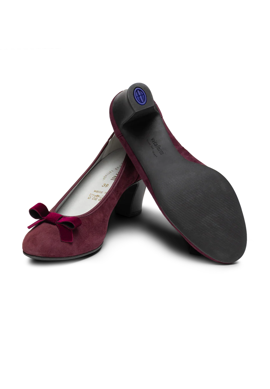 samtig weicher Pumps Samtziege - Image 4
