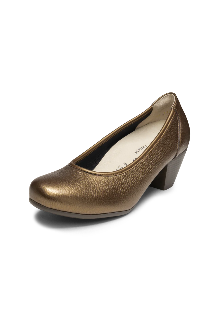 schlichter Pumps Hirschleder - Image 3
