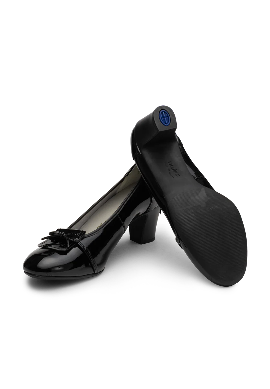 stilbewusster Pumps Leder/Stretch - Image 4