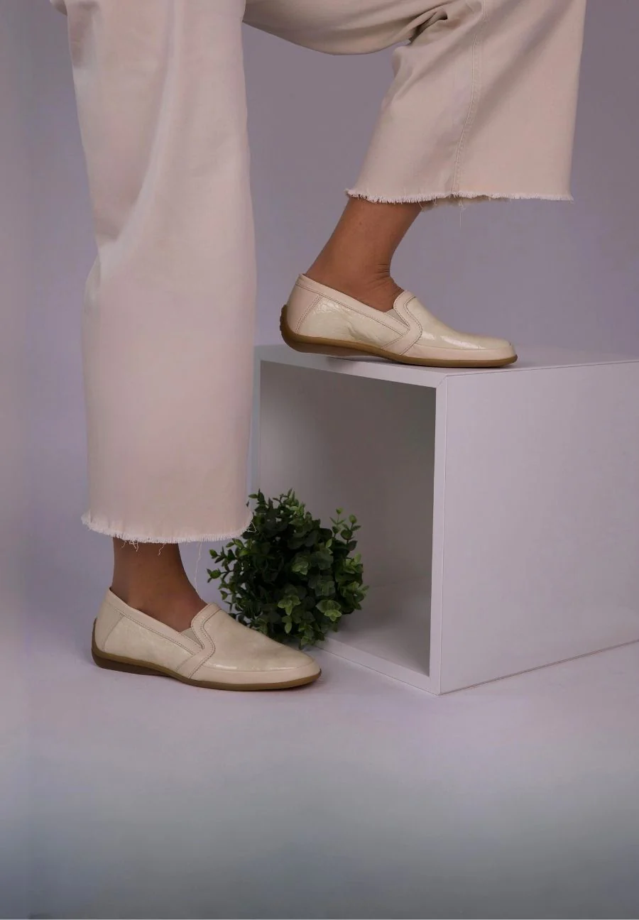 stilsicherer Slipper Leder/Stretch - Image 2