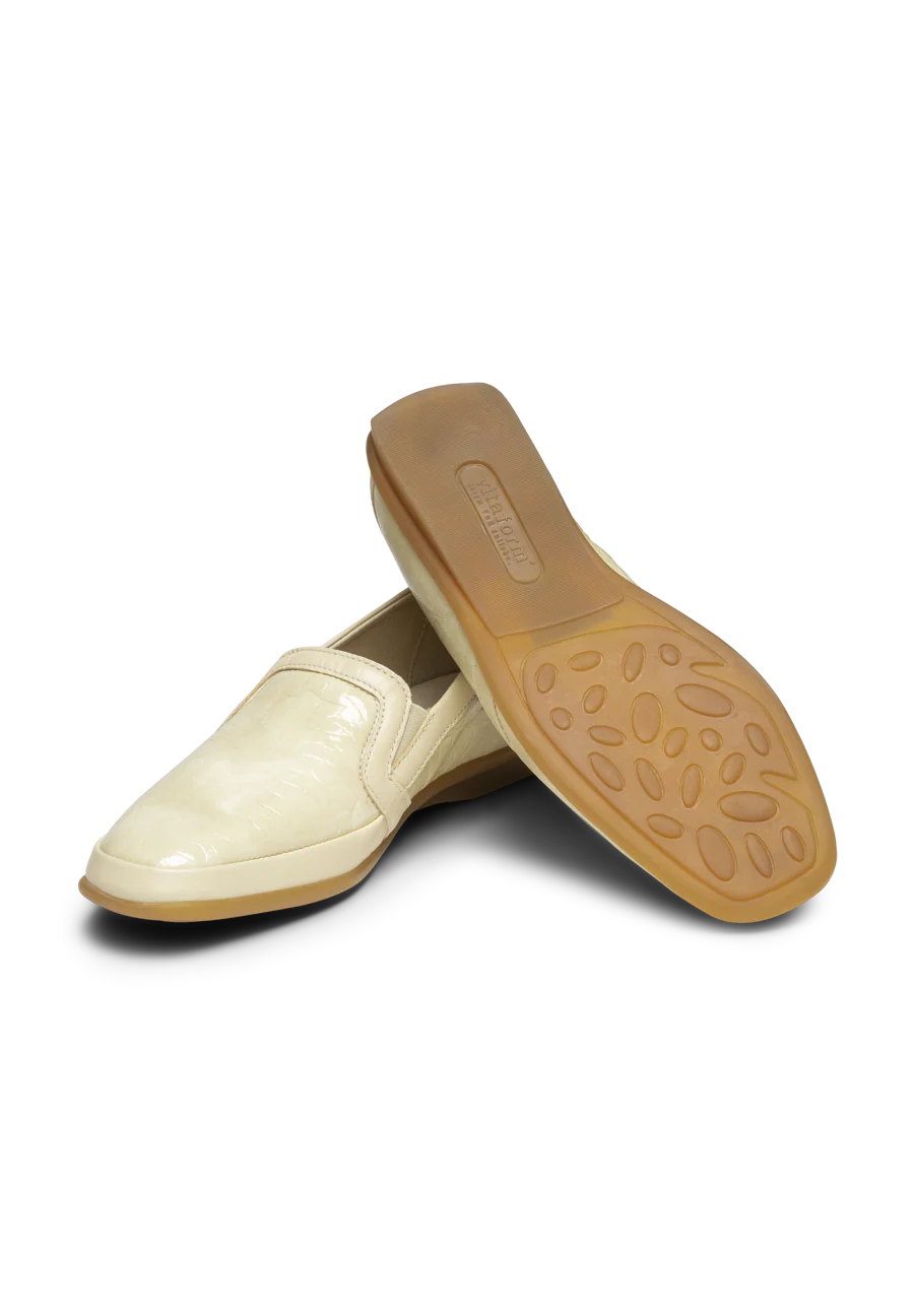 stilsicherer Slipper Leder/Stretch - Image 4