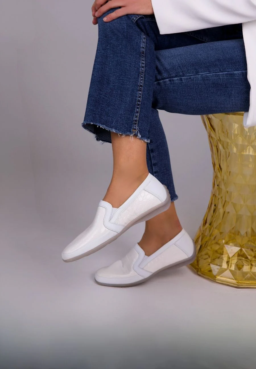 stilsicherer Slipper Leder/Stretch - Image 6