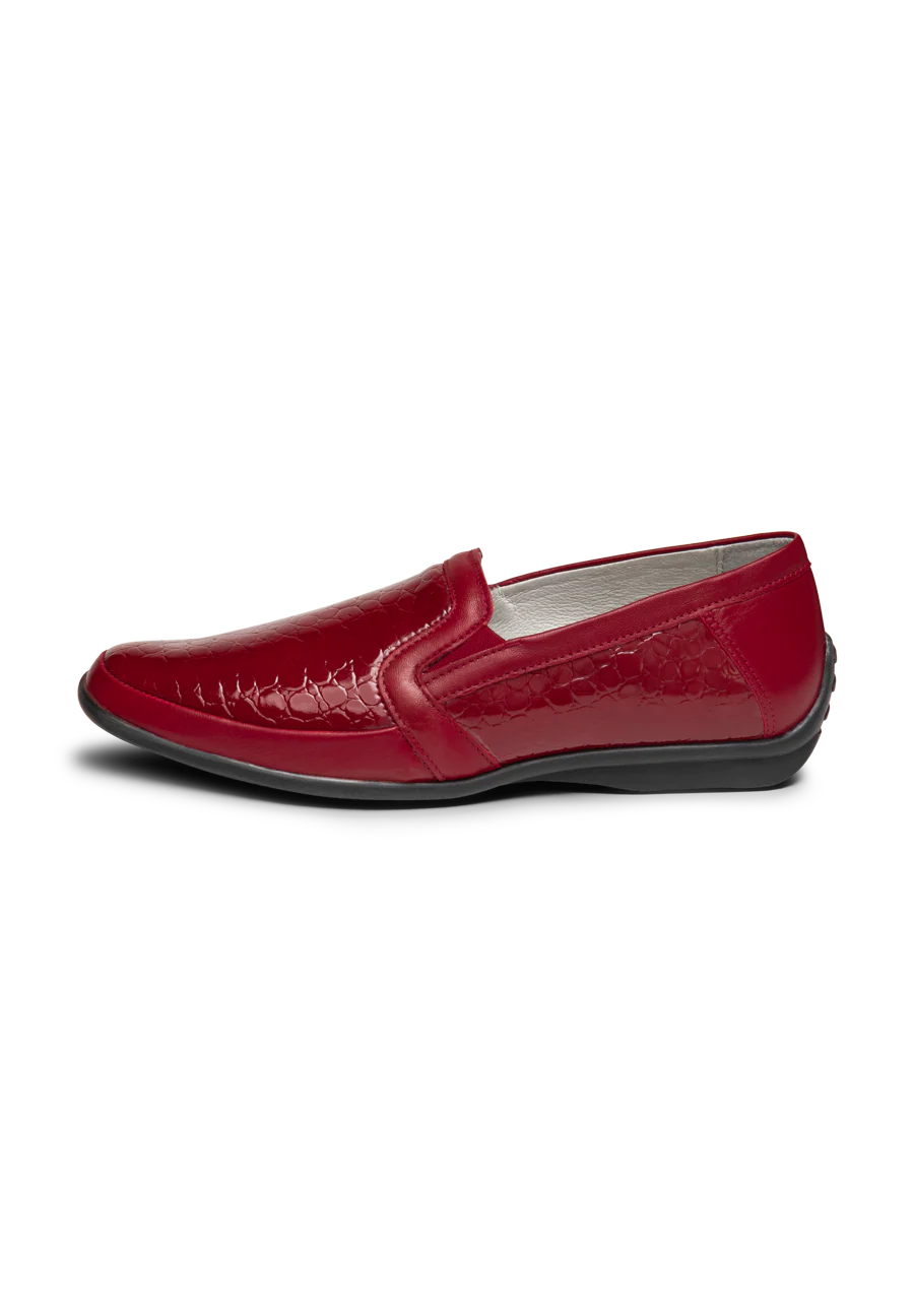 stilsicherer Slipper Leder/Stretch - Image 9