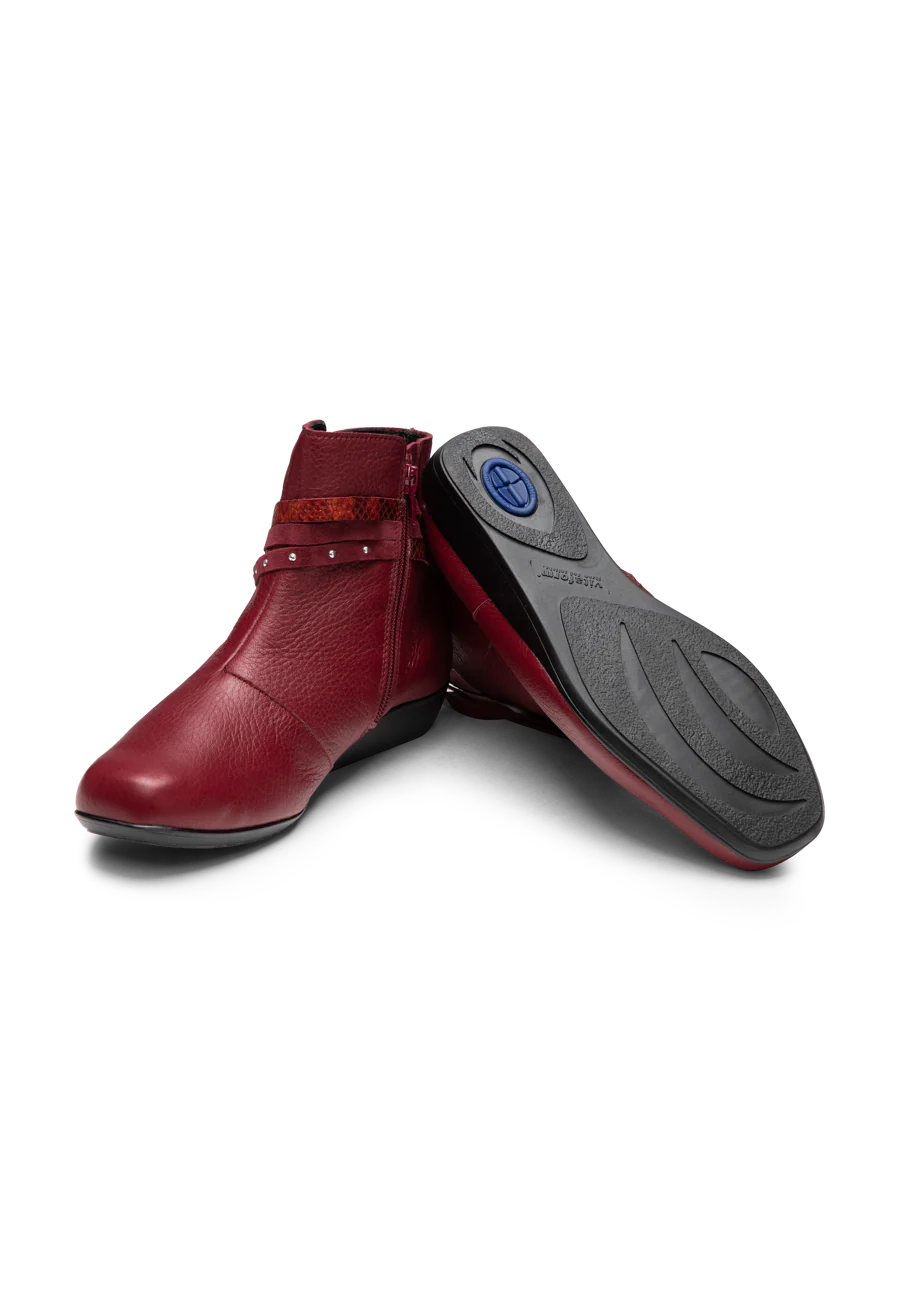 stilvolle Stiefelette Hirschleder - Image 3