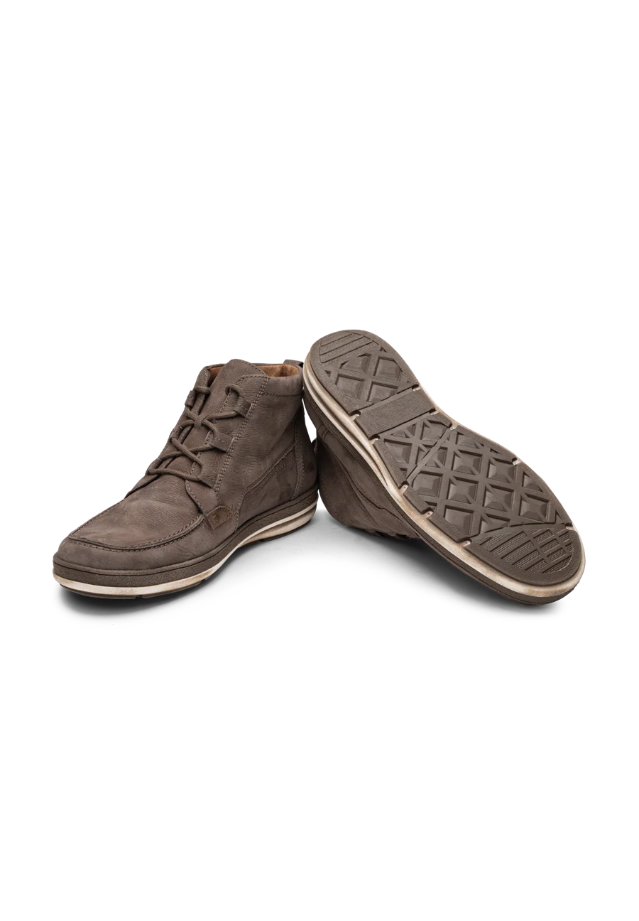 trendige Stiefelette Veloursleder - Image 3