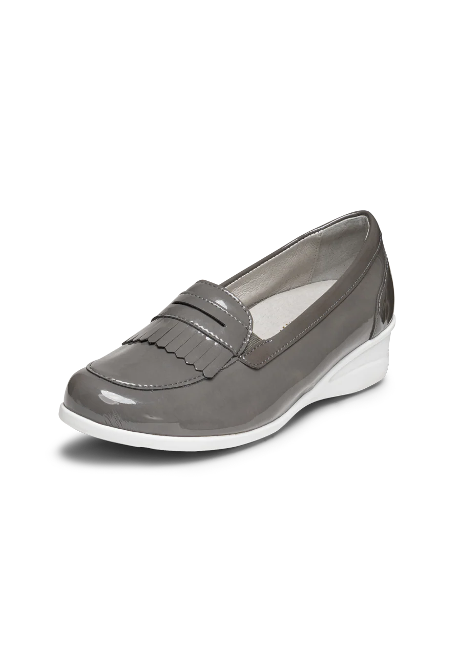 zeitloser Slipper Leder/Stretch - Image 3